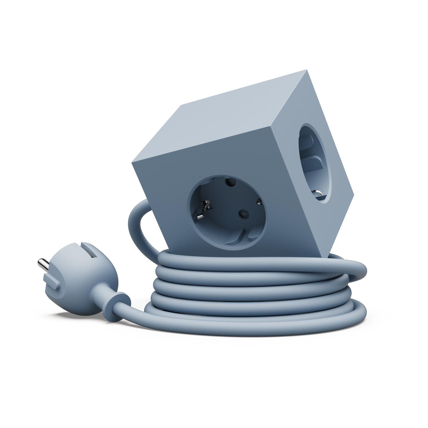 Square 1, USB-C & magnetisk stikdåse - Shark Blue